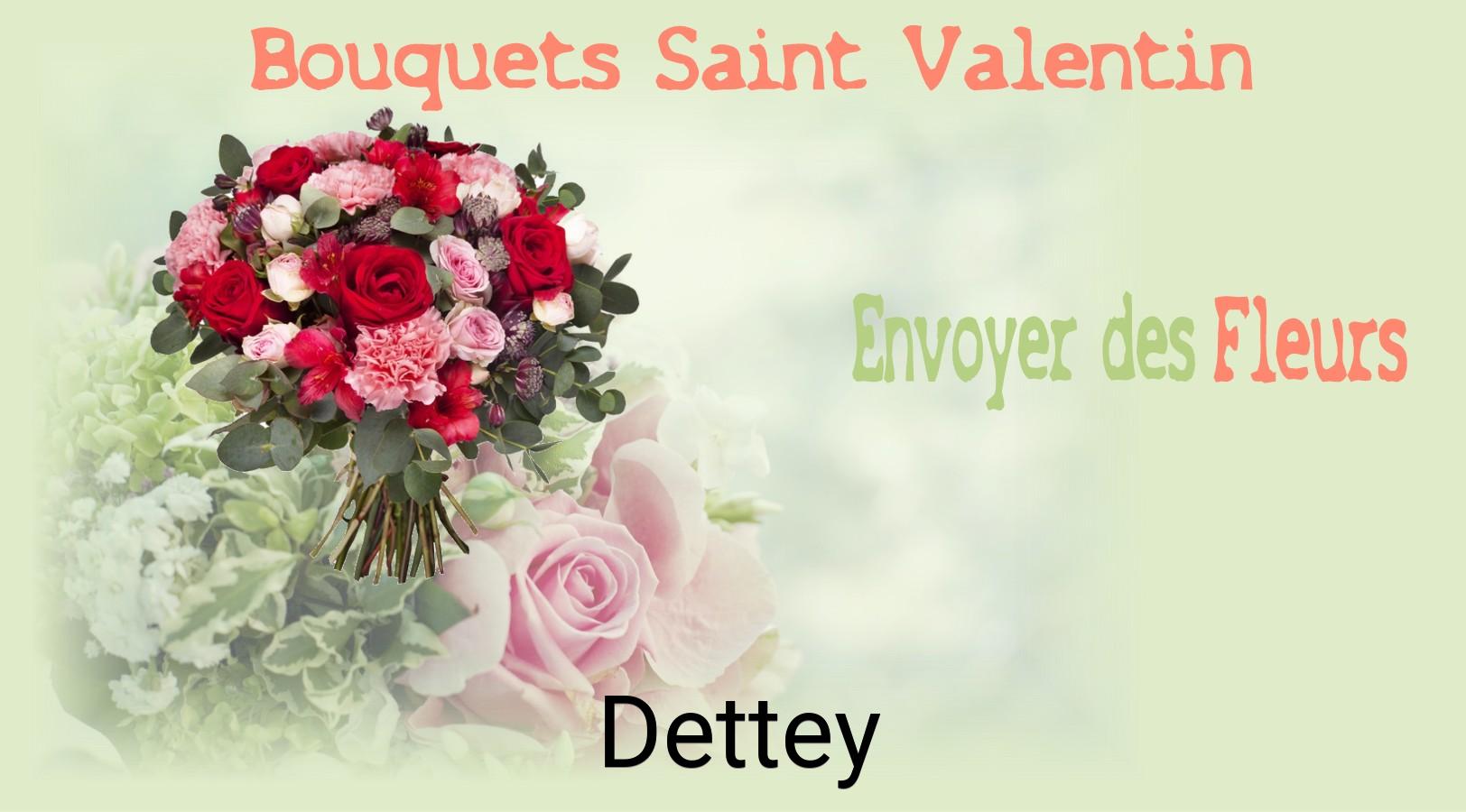 Roses de Saint-Valentin livrées à Dettey